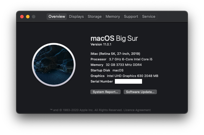 技嘉Z390 Aorus Pro Wifi 酷睿i5-9600K UHD630 黑苹果EFI文件适合系统macOS Catalina10.15.7 Big Sur 11.0.1插图